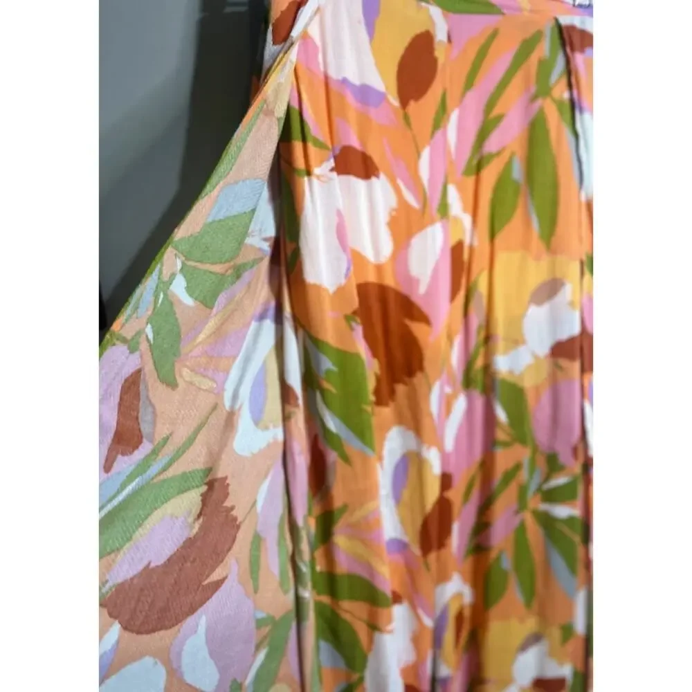 Lulu's‎ Floral Print Wide Leg Pants - Size Medium